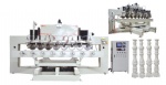 Multihead CNC 3D Stone Column Cutting & Carving Machine